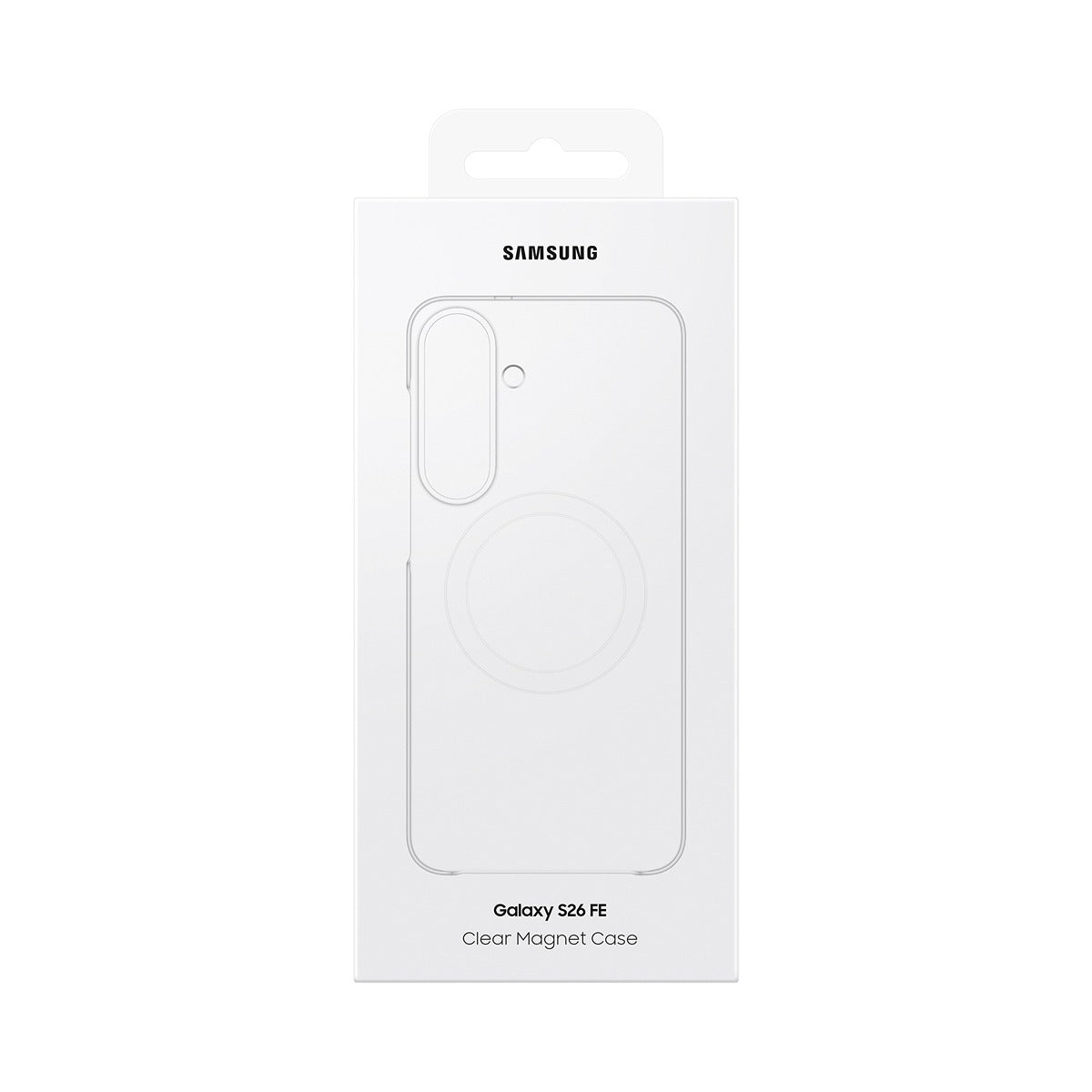 Samsung Original Galaxy S26 FE Skal Clear Magnet Case Transparent