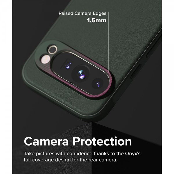 Ringke Google Pixel 9 Pro Skal Onyx Mörkgrön