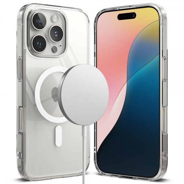 Ringke iPhone 16 Pro Max Skal Fusion Magnetic Transparent