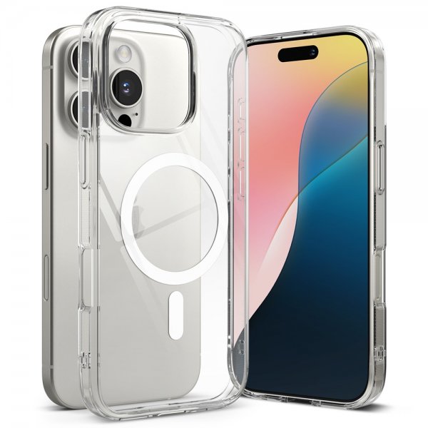 Ringke iPhone 16 Pro Max Skal Fusion Magnetic Transparent
