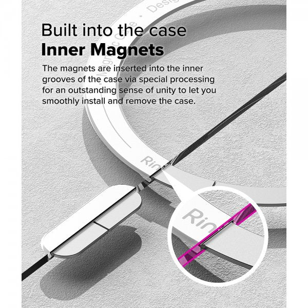 Ringke iPhone 16 Pro Max Skal Fusion Magnetic Transparent