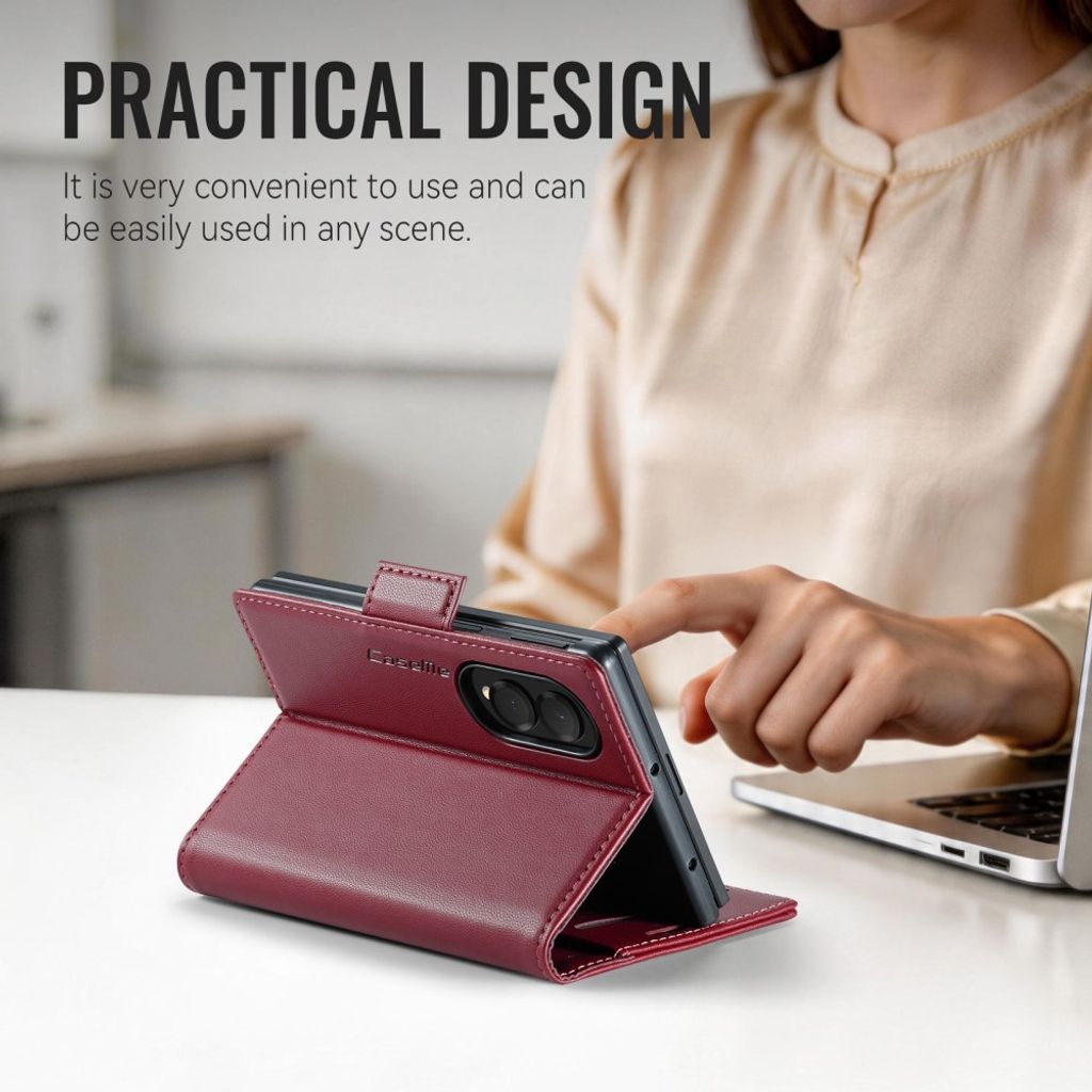 CaseMe Samsung Galaxy Z Fold 8 Fodral 023 Series Röd