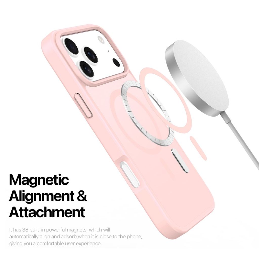 Dux Ducis iPhone 17 Pro Max Skal Yind Series MagSafe Rosa
