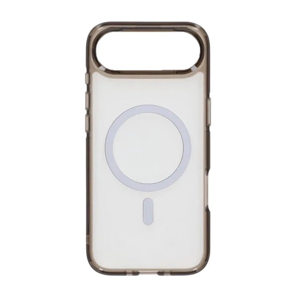 iPhone Air Skal TPU MagSafe Svart Transparent