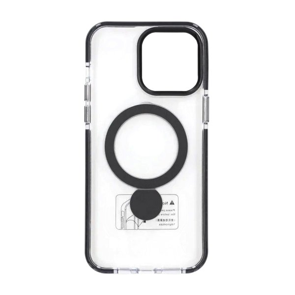 iPhone 15 Pro Max Skal Ringstativ MagSafe Svart