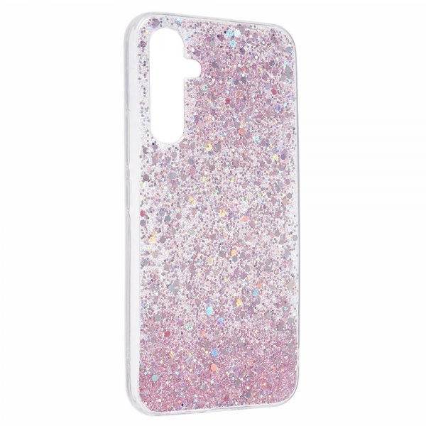 Nordic Covers Samsung Galaxy A15 Skal Sparkle Series Blossom Pink