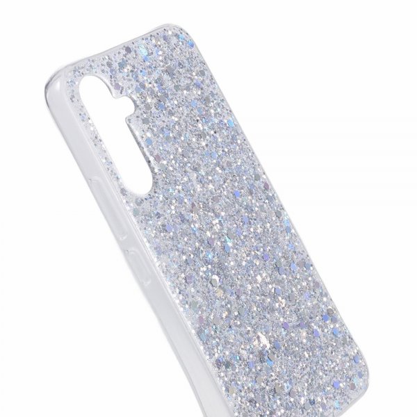 Nordic Covers Samsung Galaxy A55 Skal Sparkle Series Stardust Silver