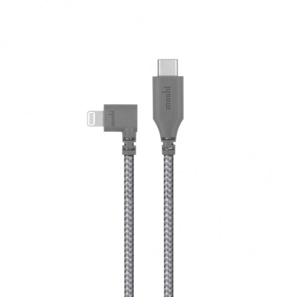 Moshi Integra Kabel Lightning till USB-C Vinklad 1.5 m