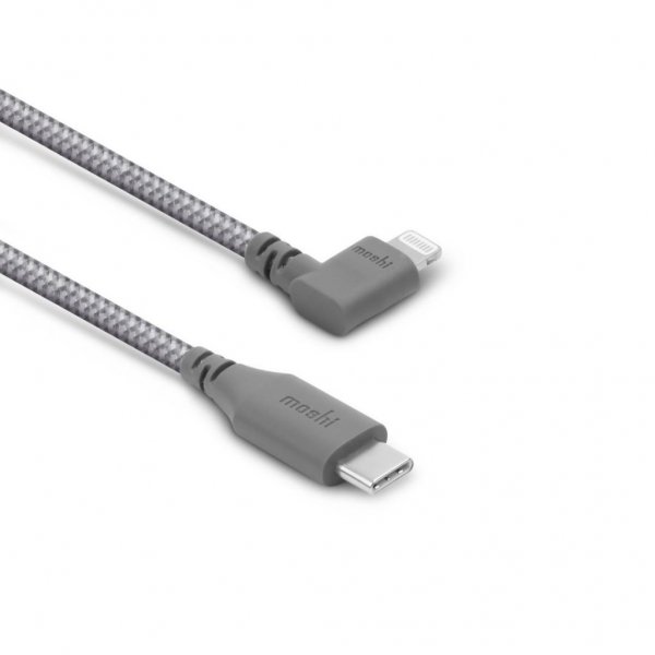 Moshi Integra Kabel Lightning till USB-C Vinklad 1.5 m