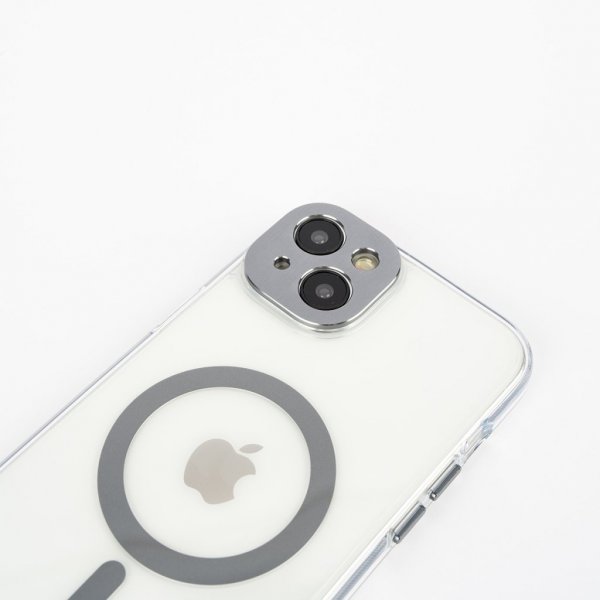 Moshi iPhone 15 Plus Skal iGlaze MagSafe Meteorite Gray