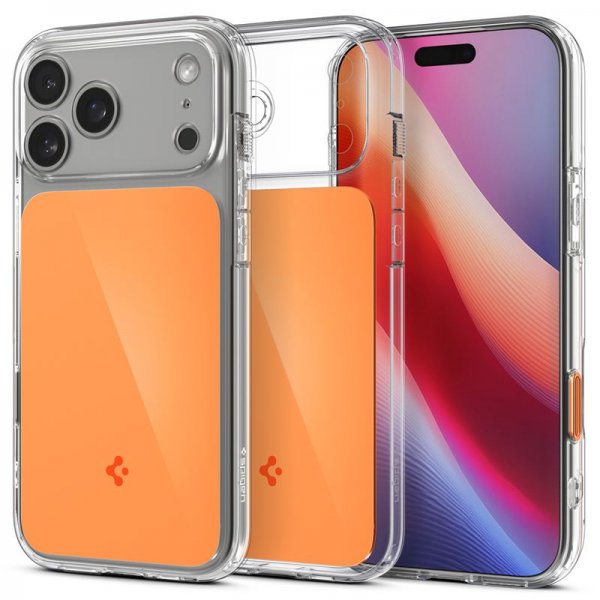 Spigen iPhone 17 Pro Max Skal Ultra Hybrid T MagFit Glossy Orange