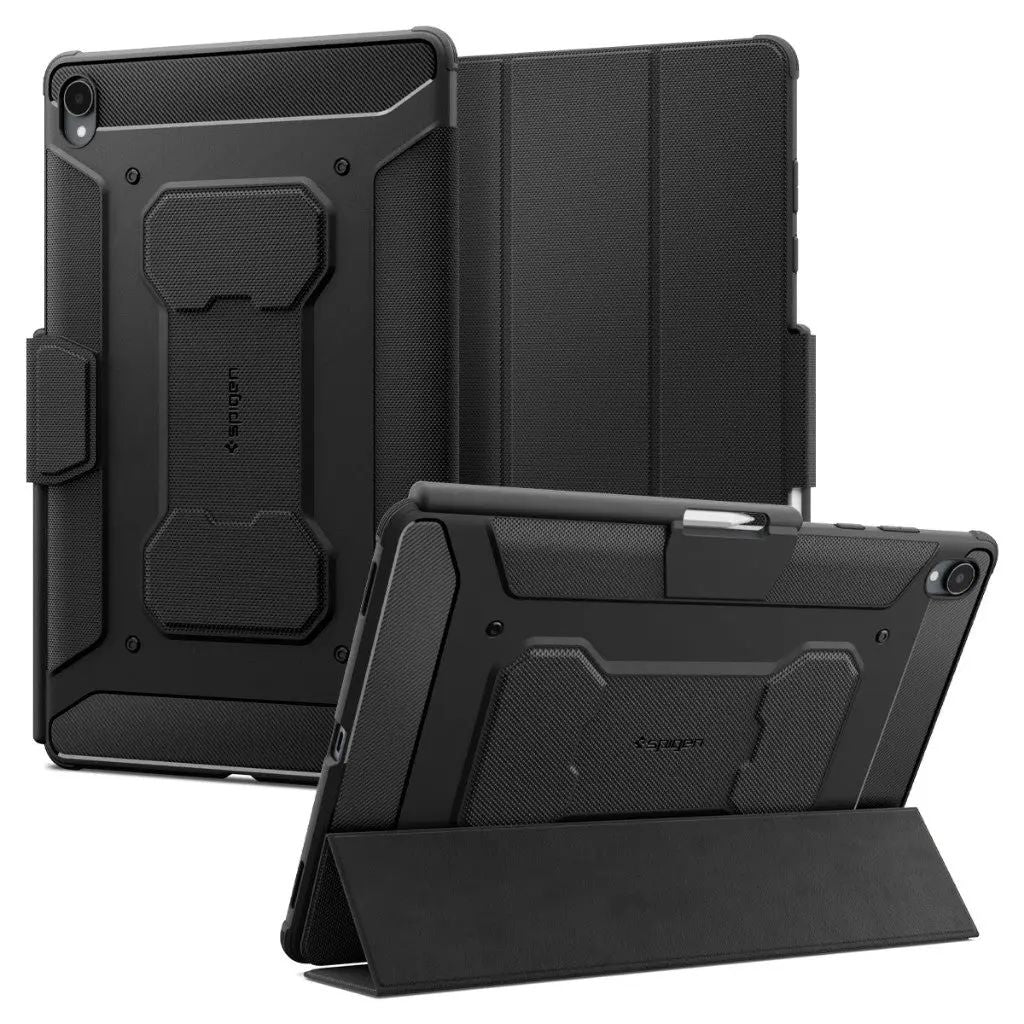Spigen Samsung Galaxy Tab S12 Plus Fodral Rugged Armor Pro Svart