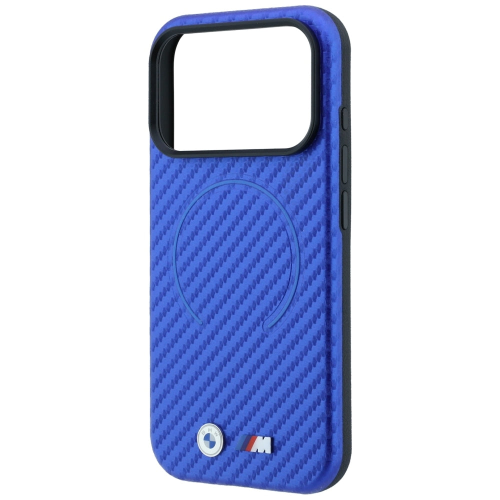 BMW iPhone 17 Pro/iPhone 18 Pro Skal M Carbon Printed Ring Blå