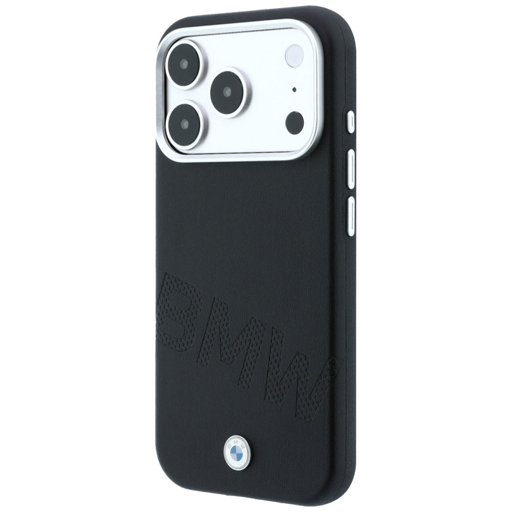 BMW iPhone 17 Pro/iPhone 18 Pro Skal Inclined Deboss Svart