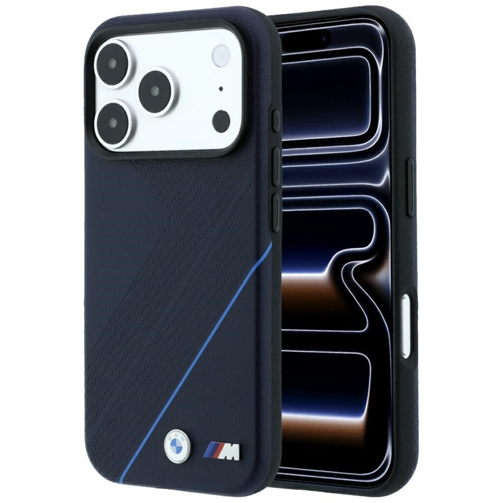 BMW iPhone 17 Pro Max/iPhone 18 Pro Max Skal M Tire Track Navy