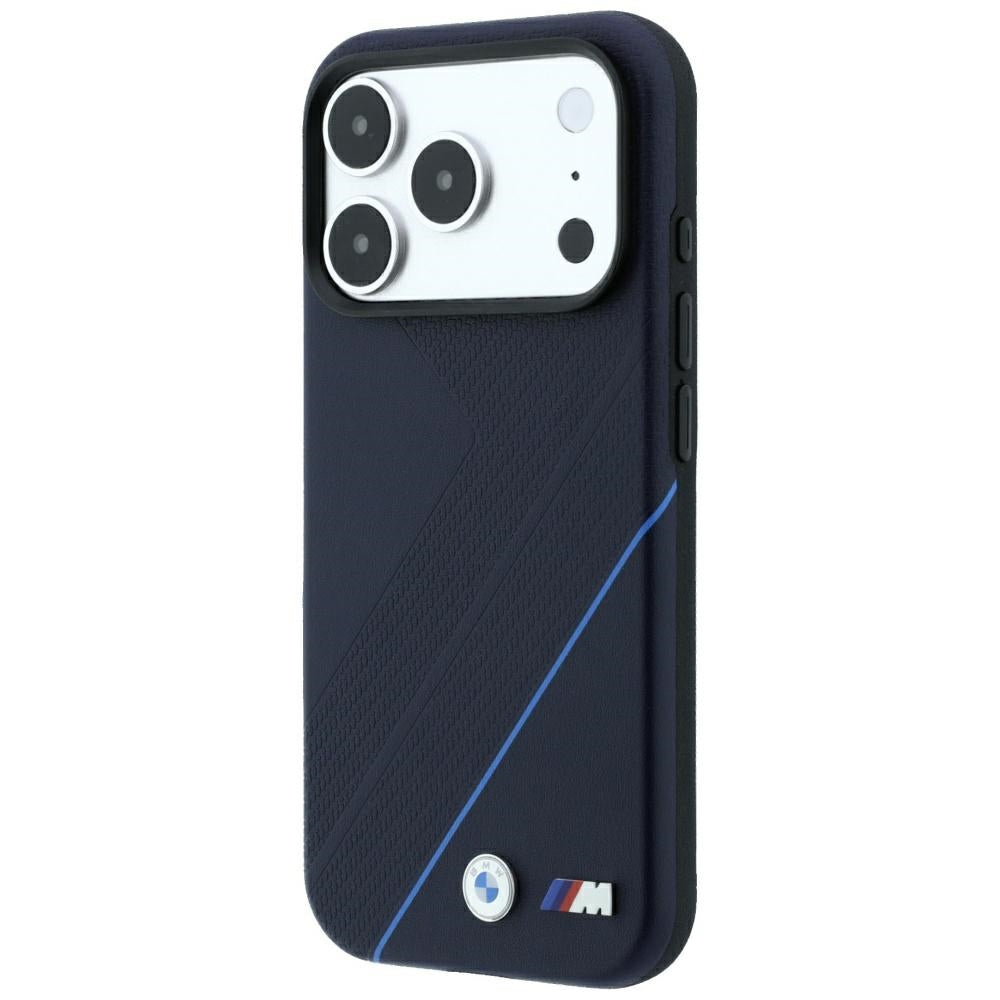 BMW iPhone 17 Pro Max/iPhone 18 Pro Max Skal M Tire Track Navy