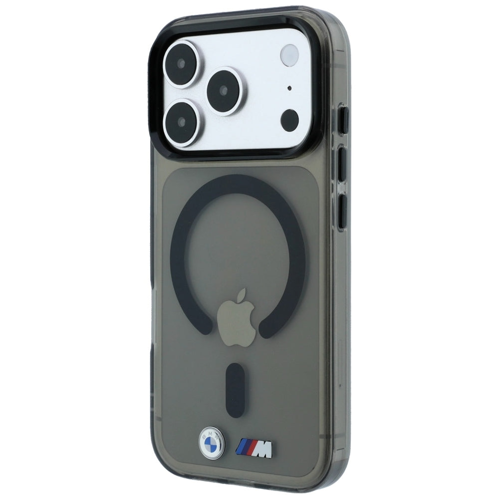 BMW iPhone 17 Pro/iPhone 18 Pro Skal M Glossy Metal Logo Svart