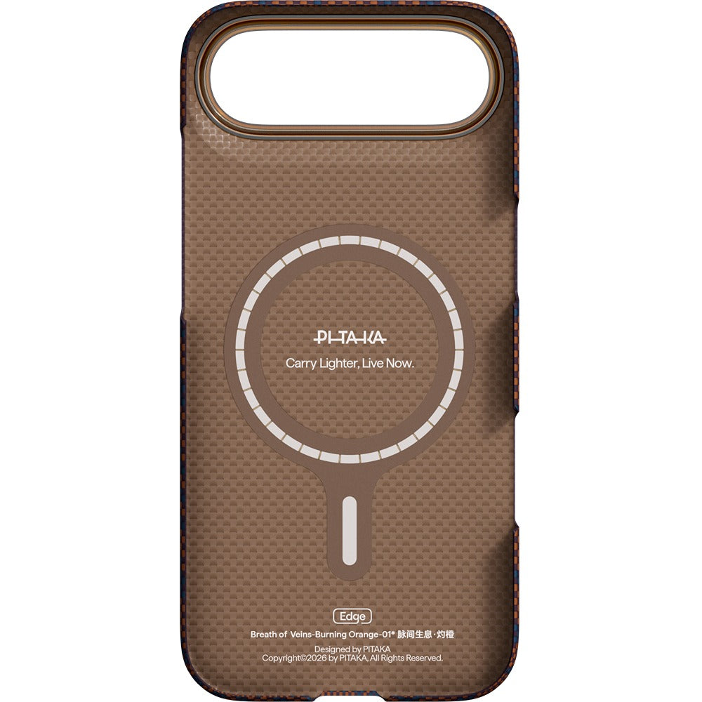 Pitaka iPhone Air Skal Edge MagSafe Burning Orange