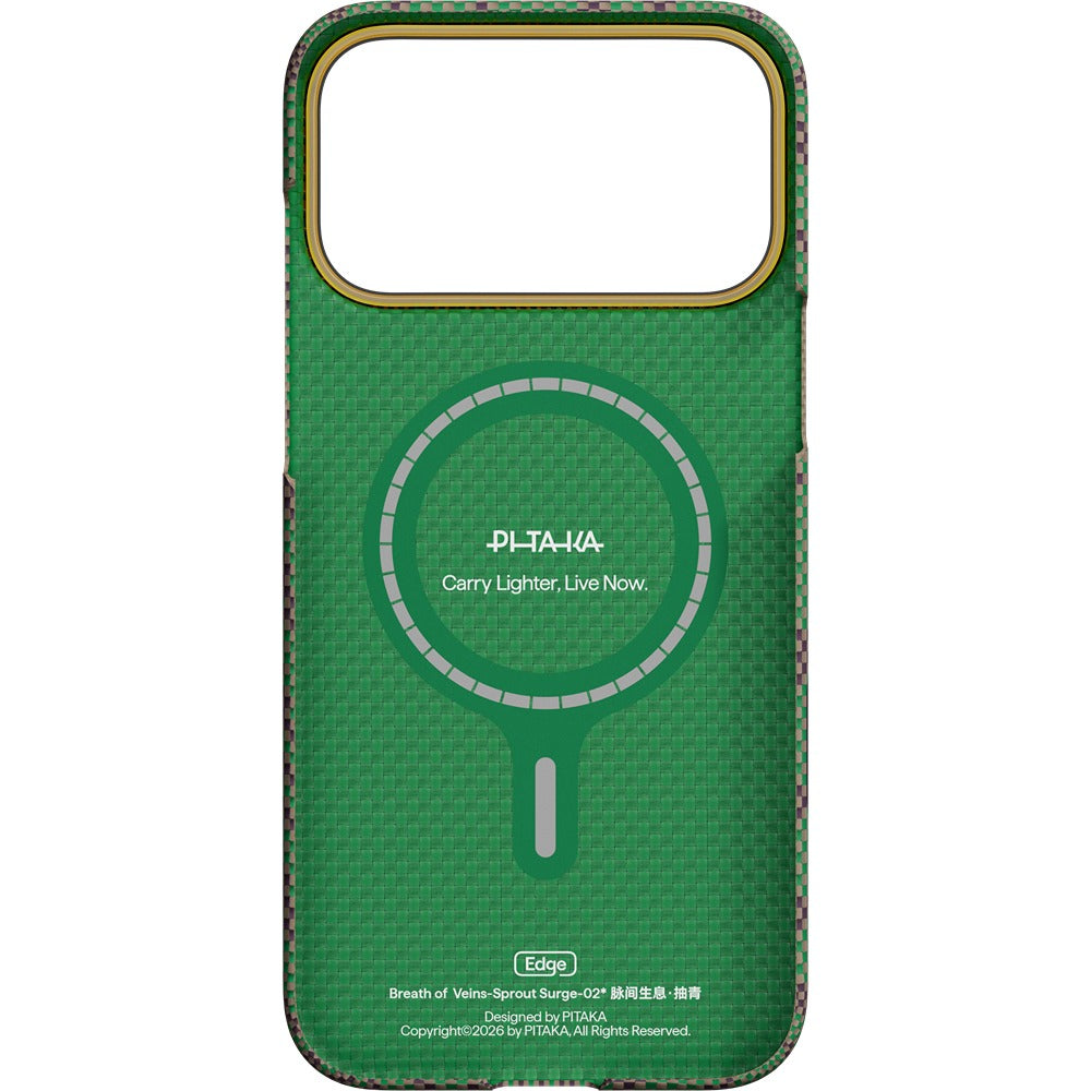 Pitaka iPhone 17 Pro Skal Edge MagSafe Sprout Surge