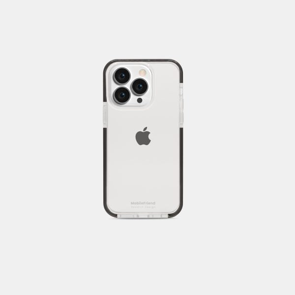 MobileFriend iPhone 15 Pro Skal Seethrough Transparent