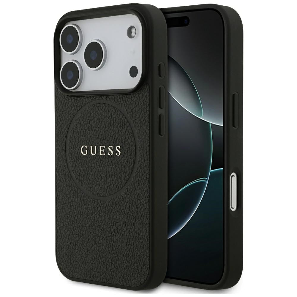 Guess iPhone 17 Pro/iPhone 18 Pro Skal Grained Svart