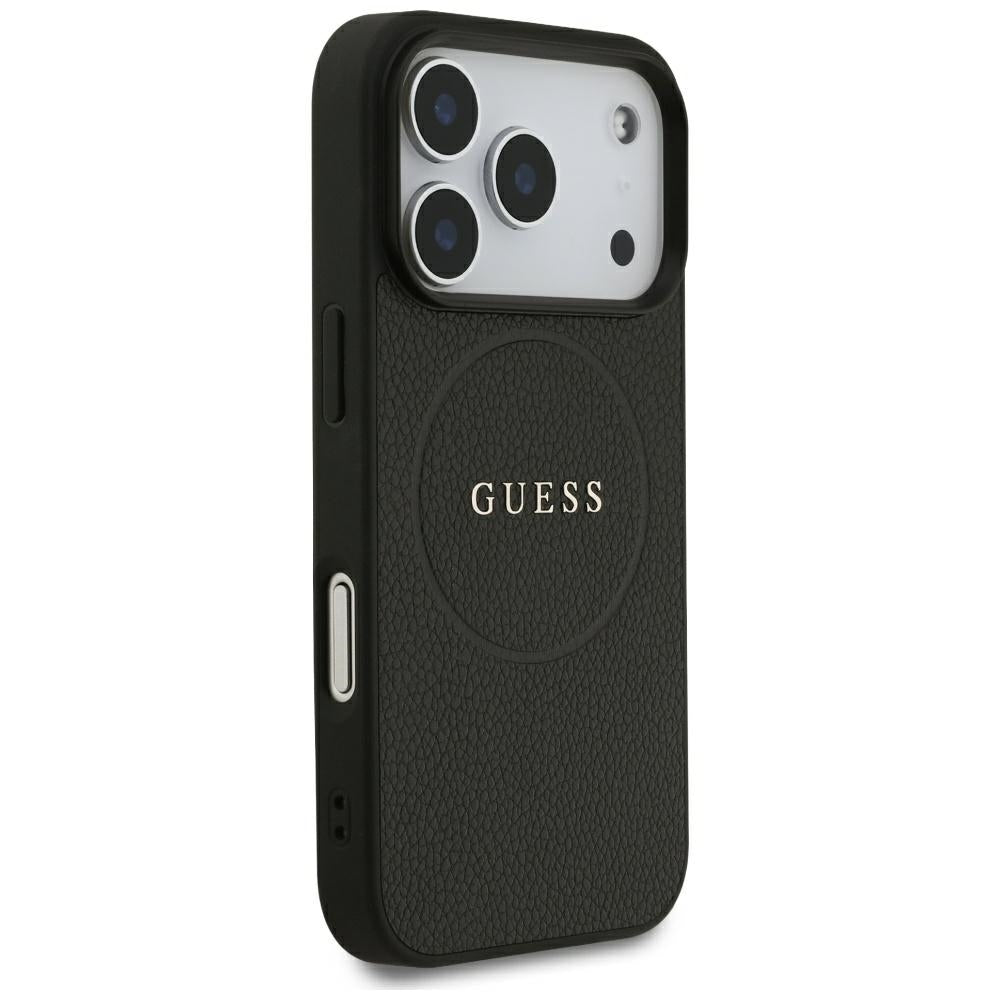 Guess iPhone 17 Pro/iPhone 18 Pro Skal Grained Svart