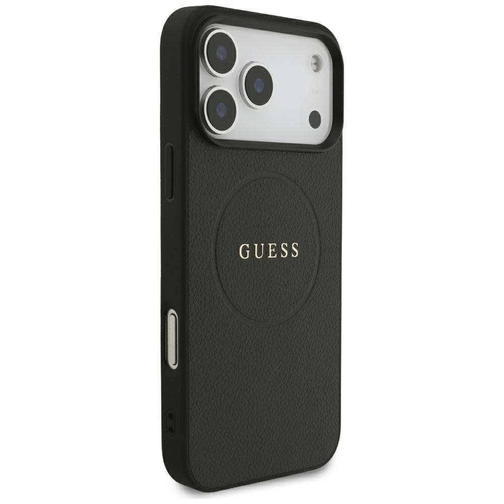 Guess iPhone 17 Pro Max/iPhone 18 Pro Max Skal Grained Svart