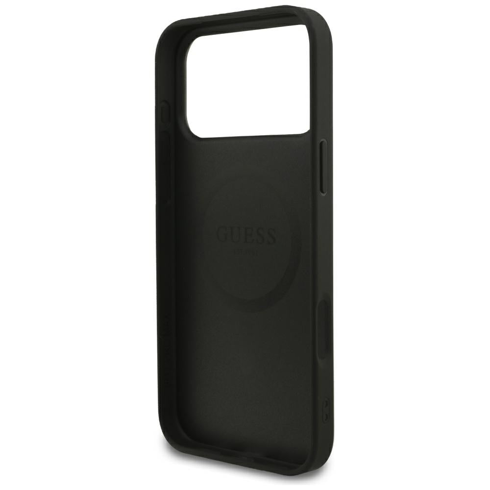 Guess iPhone 17 Pro Max/iPhone 18 Pro Max Skal Grained Svart