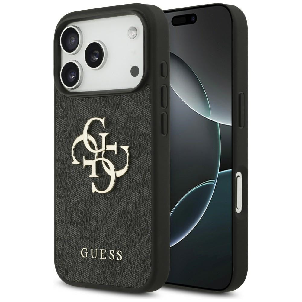 Guess iPhone 17 Pro/iPhone 18 Pro Skal 4G Big Logo Svart