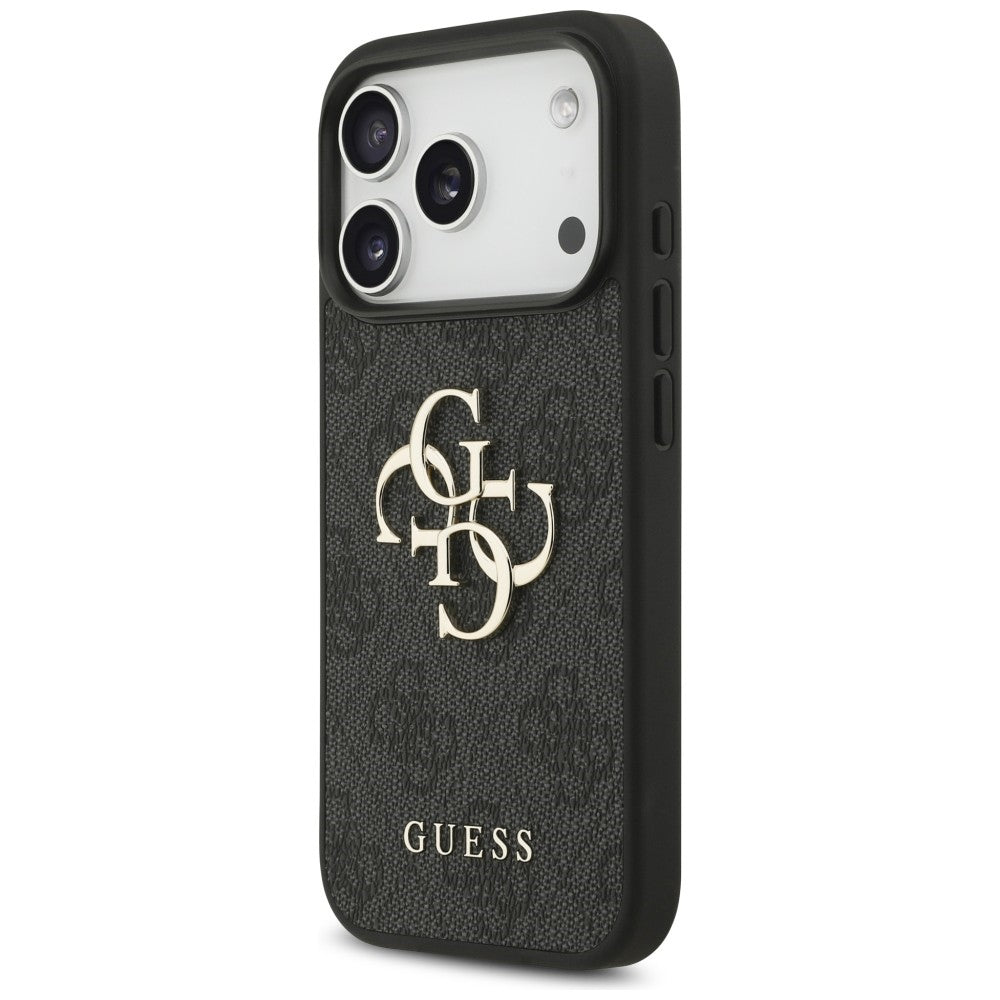 Guess iPhone 17 Pro/iPhone 18 Pro Skal 4G Big Logo Svart