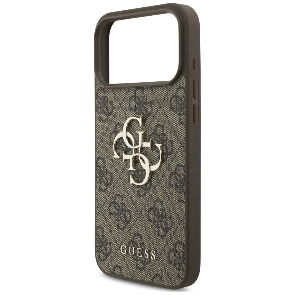 Guess iPhone 17 Pro/iPhone 18 Pro Skal 4G Big Logo Brun