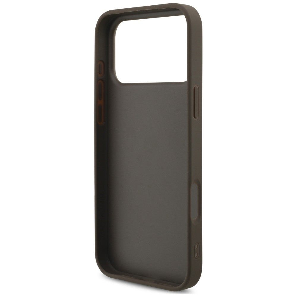 Guess iPhone 17 Pro/iPhone 18 Pro Skal 4G Big Logo Brun