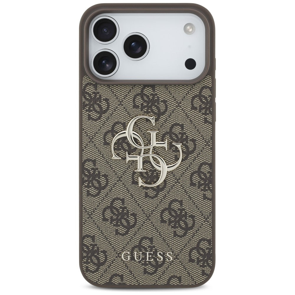 Guess iPhone 17 Pro Max/iPhone 18 Pro Max Skal 4G Big Logo Brun
