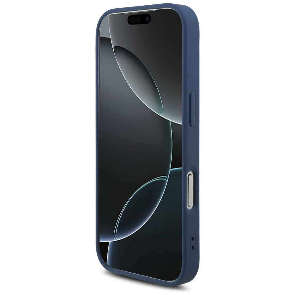 Guess iPhone 17 Pro/iPhone 18 Pro Skal 4G Big Logo Blå