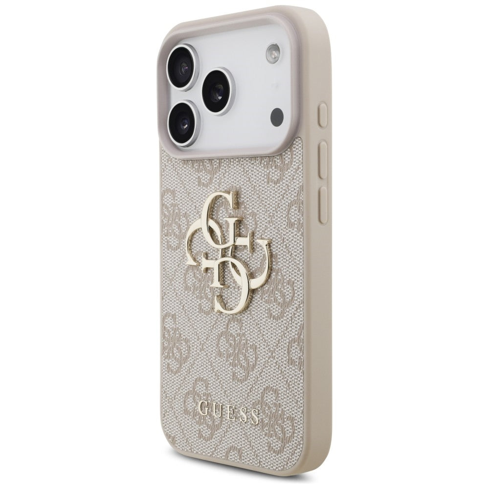 Guess iPhone 17 Pro/iPhone 18 Pro Skal 4G Big Logo Rosa