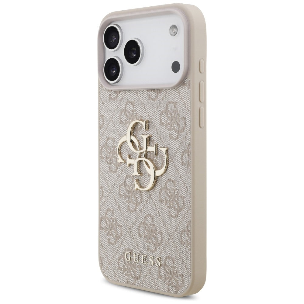Guess iPhone 17 Pro Max/iPhone 18 Pro Max Skal 4G Big Logo Rosa