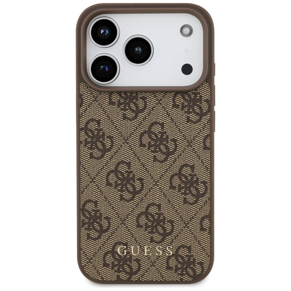 Guess iPhone 17 Pro/iPhone 18 Pro Skal 4G Classic Brun