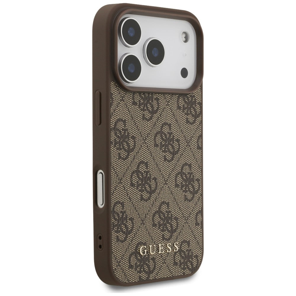 Guess iPhone 17 Pro/iPhone 18 Pro Skal 4G Classic Brun