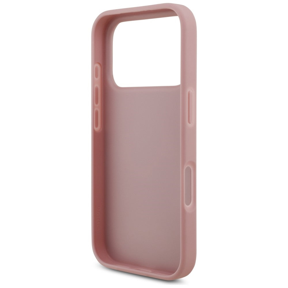 Guess iPhone 17 Pro/iPhone 18 Pro Skal Fixed Glitter Rosa
