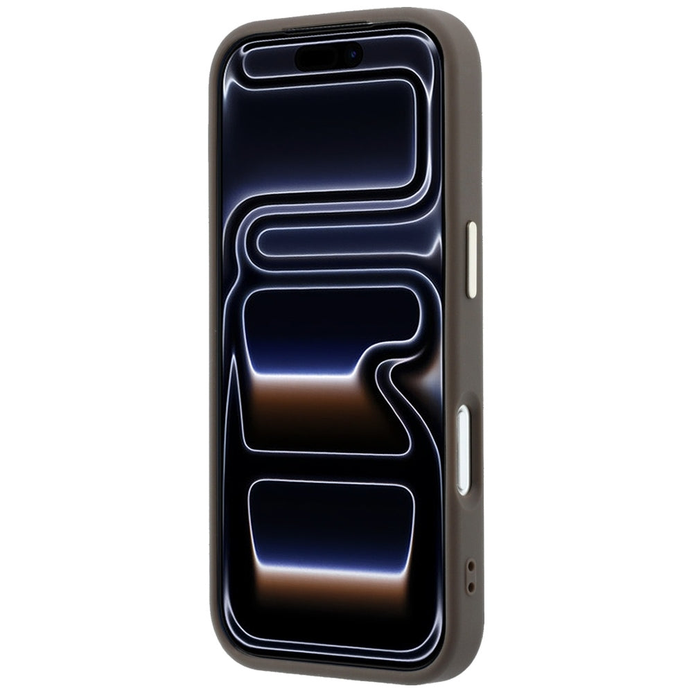 Guess iPhone 17 Pro Max/iPhone 18 Pro Max Skal 4G Strass Logo Brun