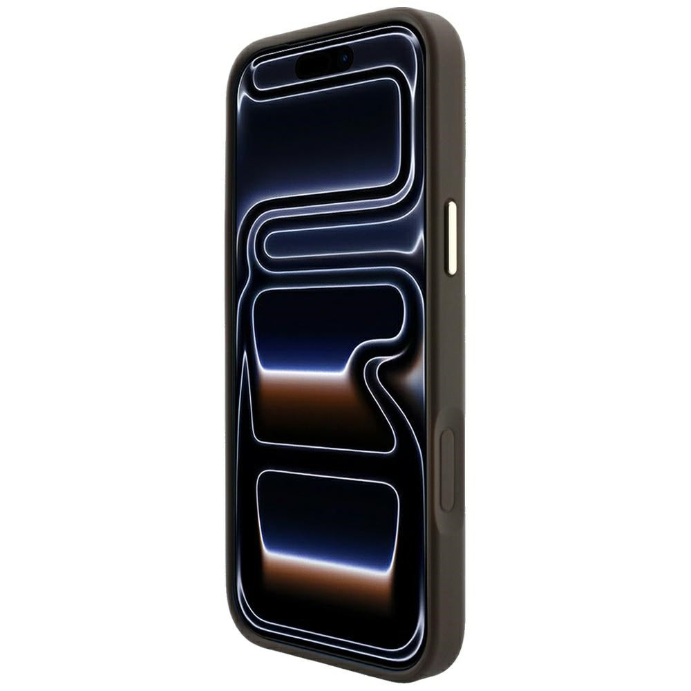 Guess iPhone 17 Pro Max/iPhone 18 Pro Max Skal 4G Stripe Classic Logos Brun