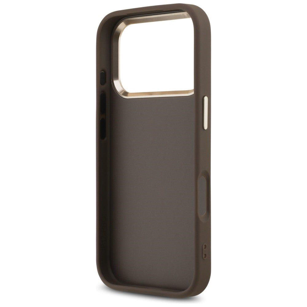 Guess iPhone 17 Pro/iPhone 18 Pro Skal 4G Classic Logo Brun
