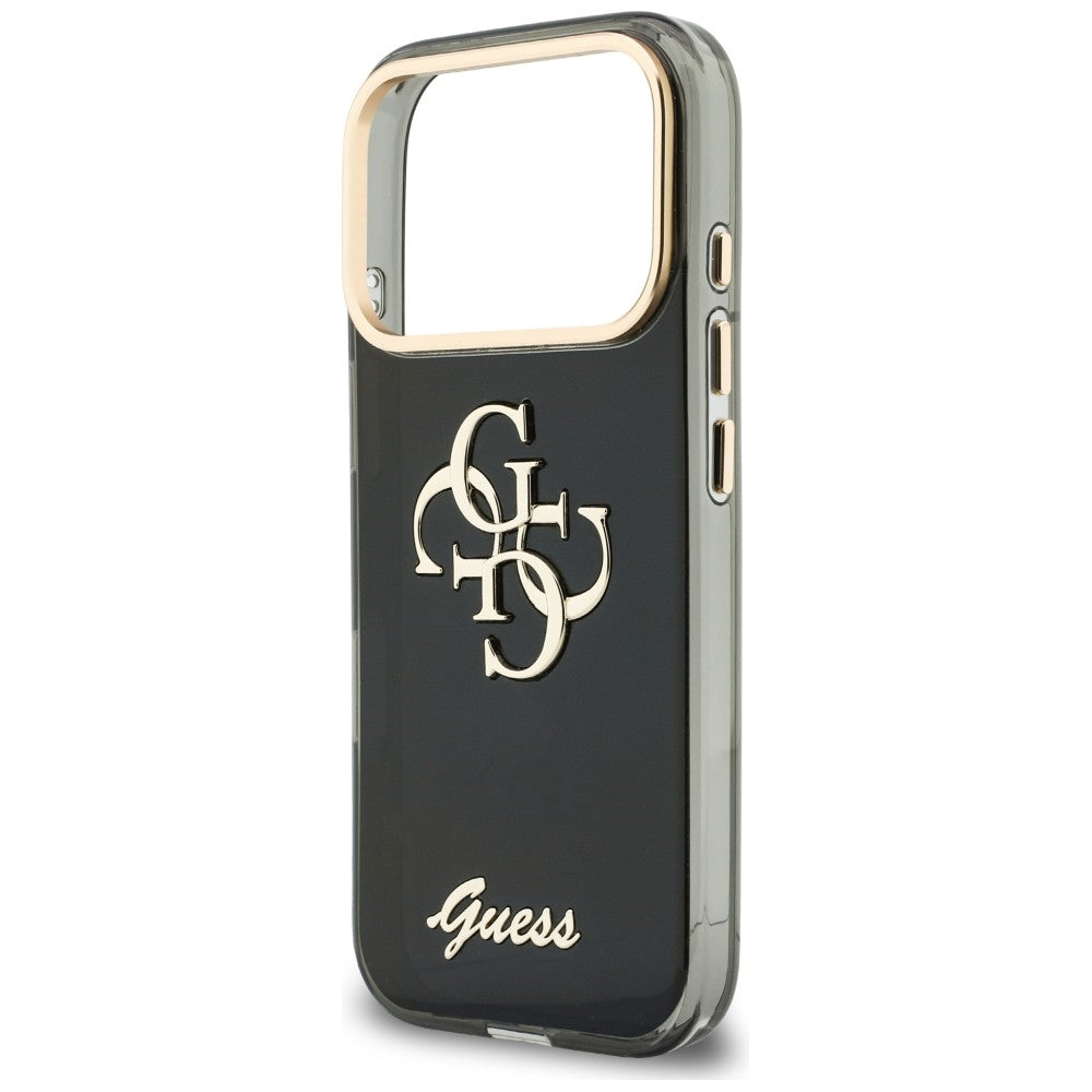 Guess iPhone 17 Pro Max/iPhone 18 Pro Max Skal 4G Script Svart