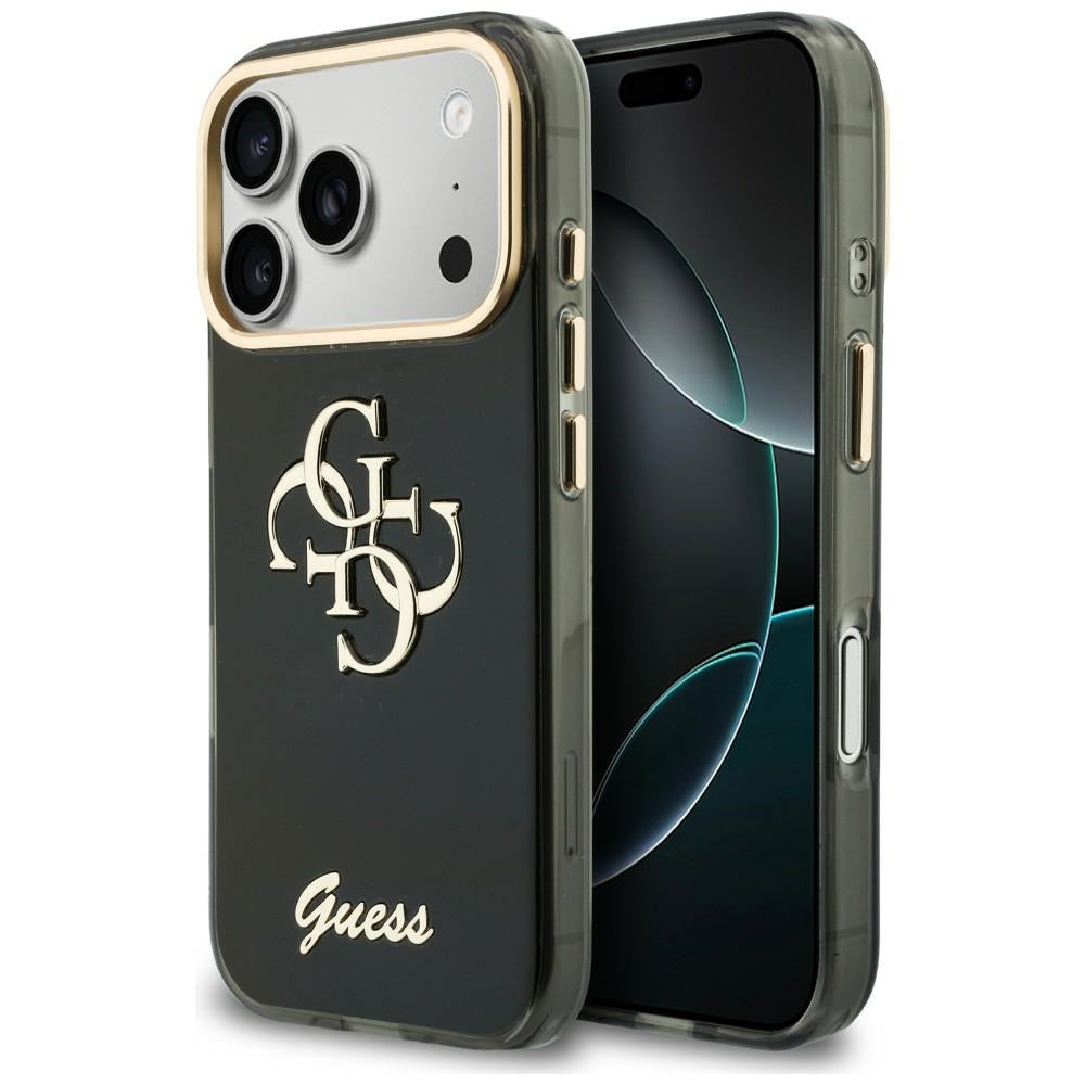 Guess iPhone 17 Pro/iPhone 18 Pro Skal 4G Script Svart