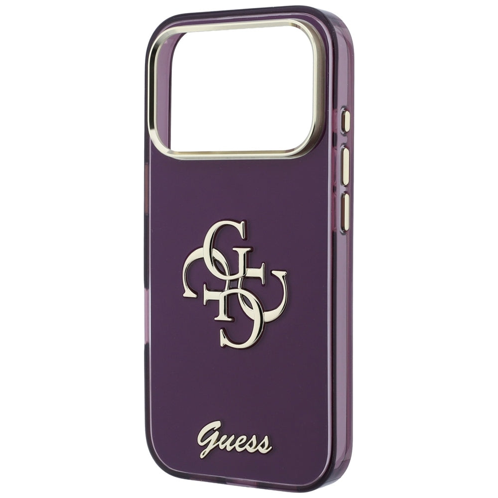 Guess iPhone 17 Pro/iPhone 18 Pro Skal 4G Script Burgundy