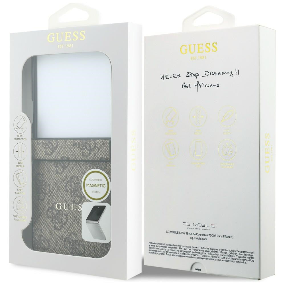 Guess Samsung Galaxy Z Flip 8 Skal 4G Classic Brun