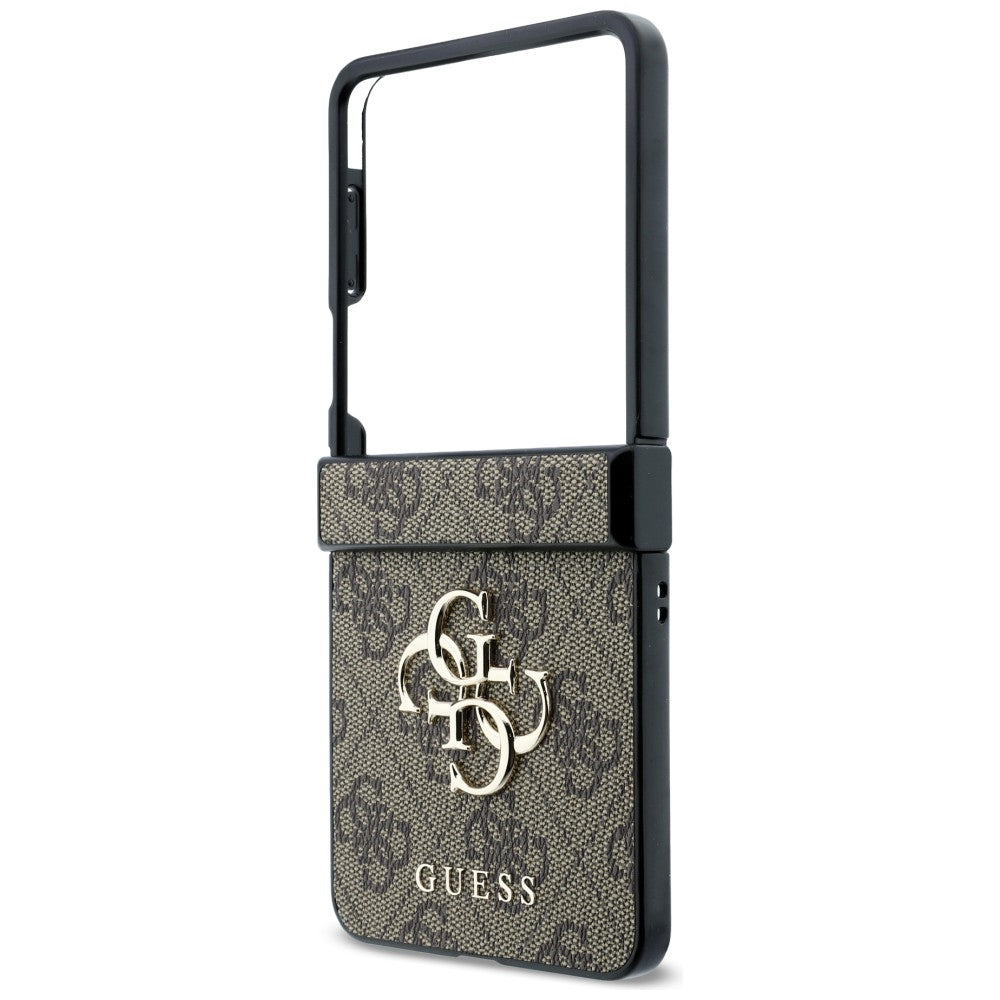 Guess Samsung Galaxy Z Flip 8 Skal 4G Big Logo Brun