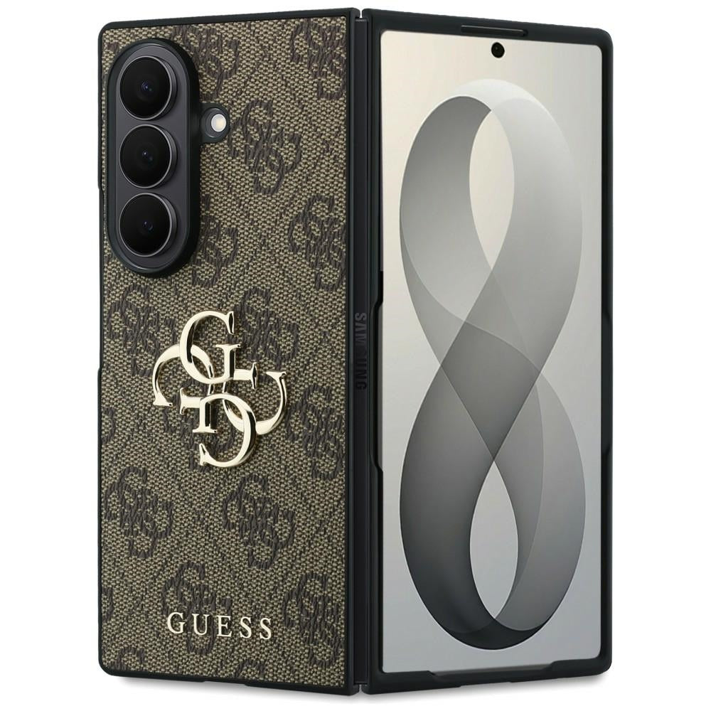 Guess Samsung Galaxy Z Fold 8 Ultra Skal 4G Big Logo Brun