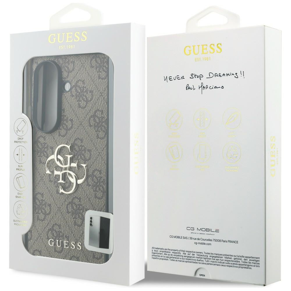 Guess Samsung Galaxy Z Fold 8 Ultra Skal 4G Big Logo Brun