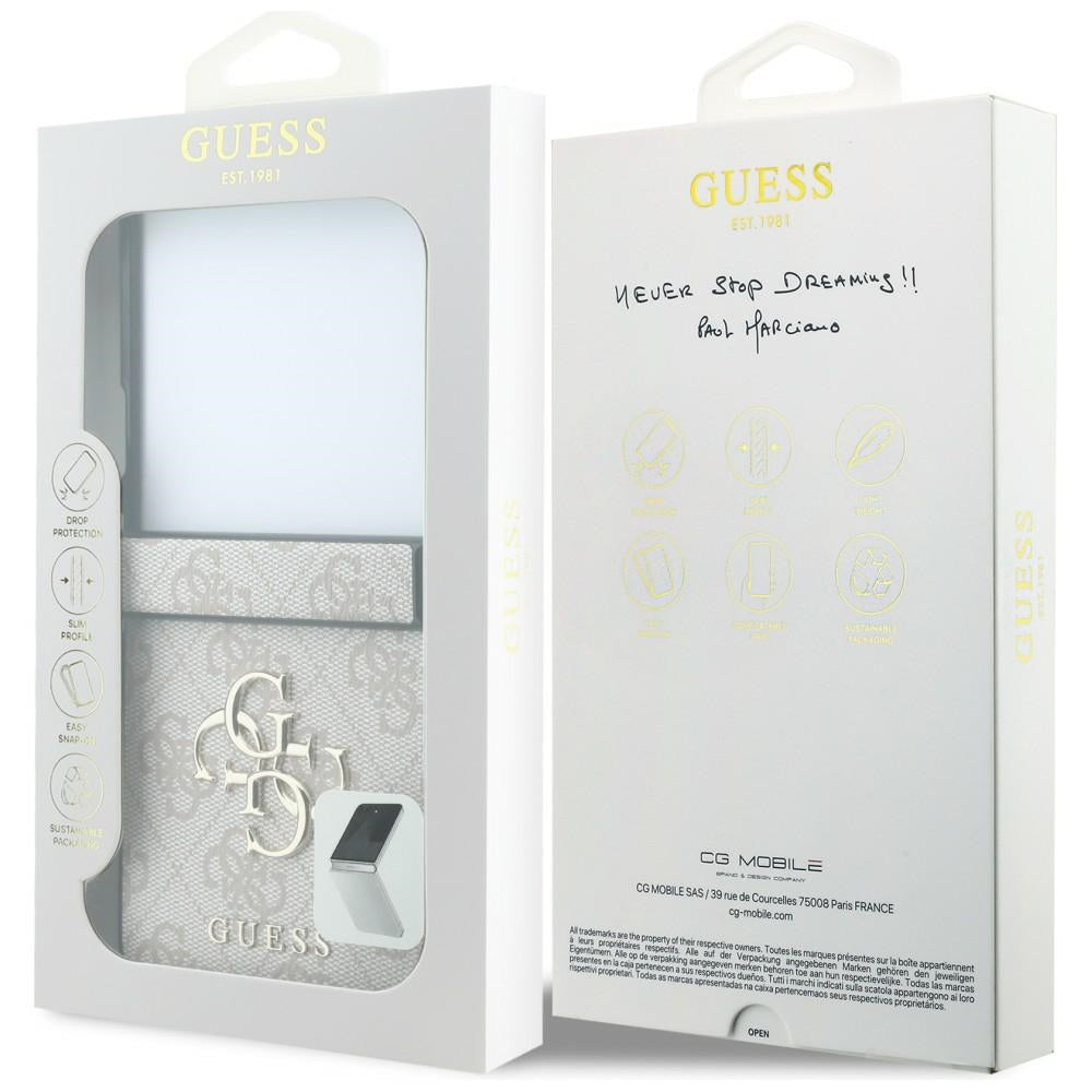 Guess Samsung Galaxy Z Flip 8 Skal 4G Big Logo Rosa